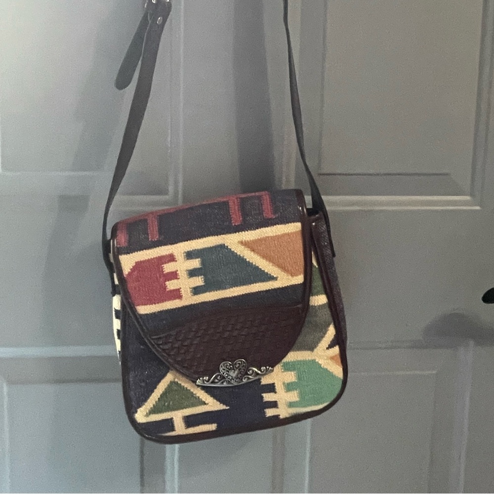 Western style crossbody bag.